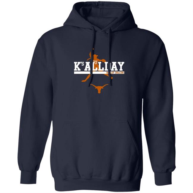 Hailey Dolcini Texas Softball Hailey Dolcini K's All Day Shirt Breaking T Merch