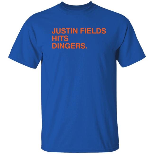 Justin Fields Hits Dingers Shirt Obvious Shirts Merch Obvious Shirts Merch Justin Fields Hits Dingers Shirt