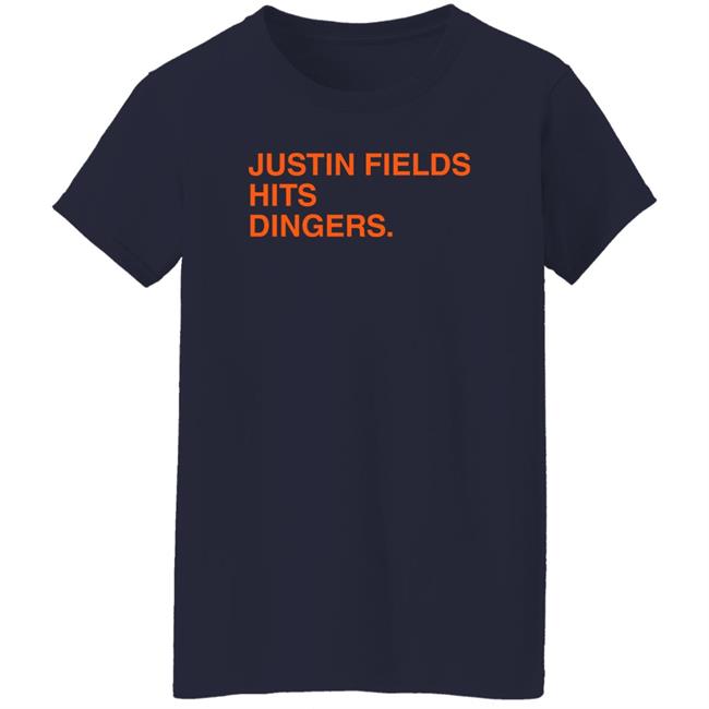 Justin Fields Hits Dingers Shirt Obvious Shirts Merch Justin Fields Hits Dingers Shirt Obvious Shirts Merch