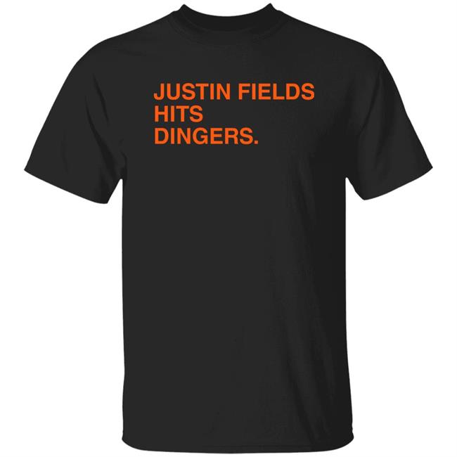 Justin Fields Hits Dingers Shirt Obvious Shirts Merch Justin Fields Hits Dingers Shirt Obvious Shirts Merch