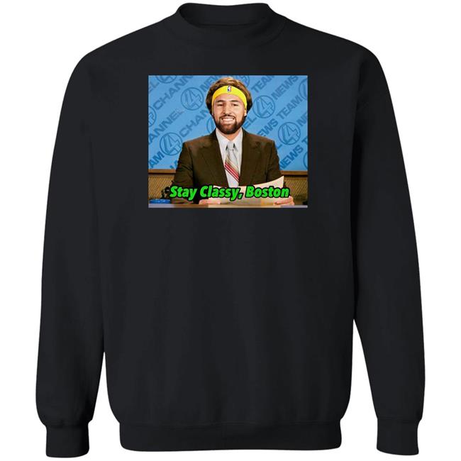Klay Thompson Tony Clements Stay Classy Boston Shirt Klay Thompson Tony Clements Stay Classy Boston Shirt