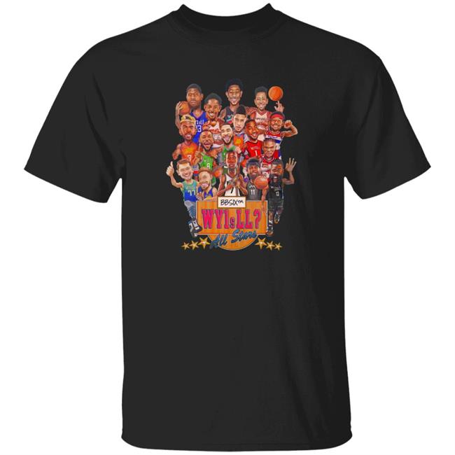 Bbsix Merch Wy1’Sll All Stars By Artistjotaerre T Shirt Chris Paul