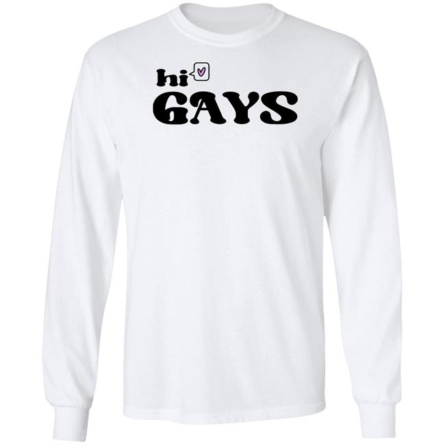 Chrissy Chlapecka Merchandise Chrissy Hi Gays Tee Shirt
