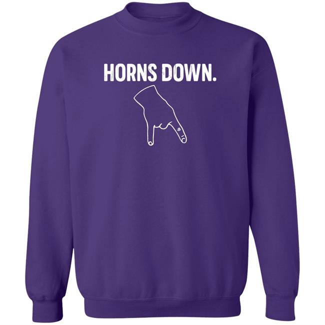OU Oklahoma Horns Down Shirt