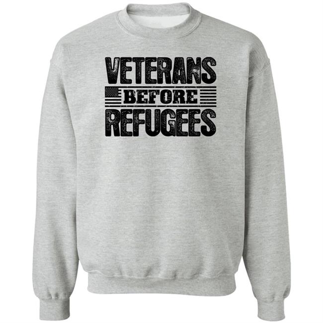 Veterans Before Refugees Shirt Patriot Depot Merch Gemgirl