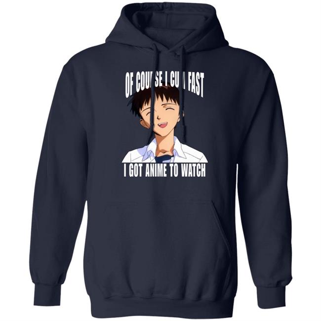 Ikari Shinji Top 500 Bandori Player Bakamaka_ Of Course I Cum Fast I Got Anime To Watch Shirt