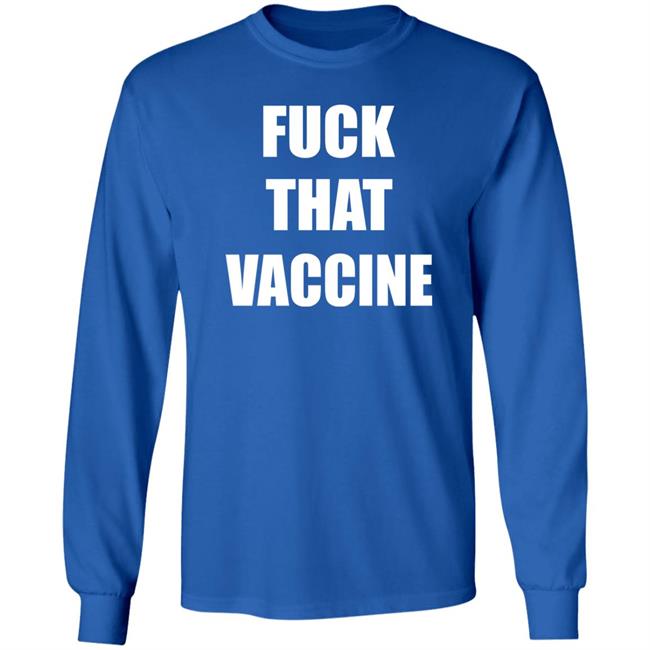 Maj Toure Black Guns Matter Merchandise Fuck That Vaccine Black Tee Shirt
