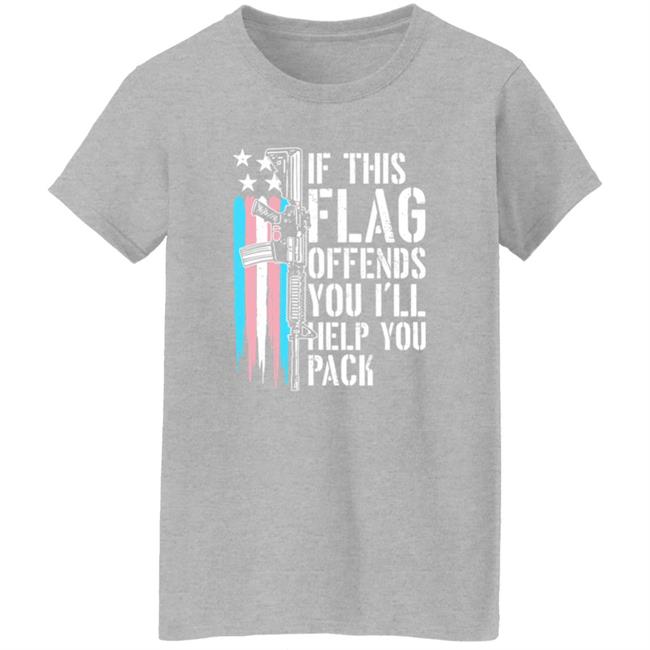 Is This Flag Offends You I'll Help You Pack Shirt Obama Era Conservative Memes