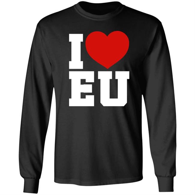 I Love Eu T Shirt Pride Parade Ukraine
