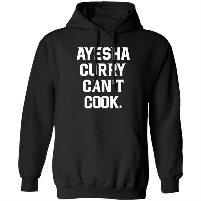 Warriors on NBCS The Athletic Stephen Curry Ayesha Curry Can’t Cook Shirt