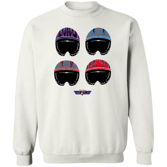 Contenders Merch Kyle Brandt Tom Cruise Maverick Top Gun Helmets Shirt