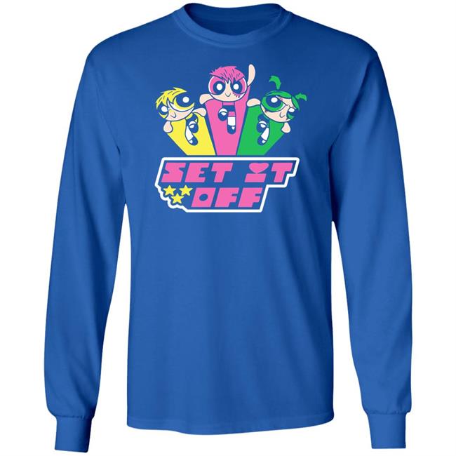 Set It Off Merch Set It Off Powerpuff Girls Shirt