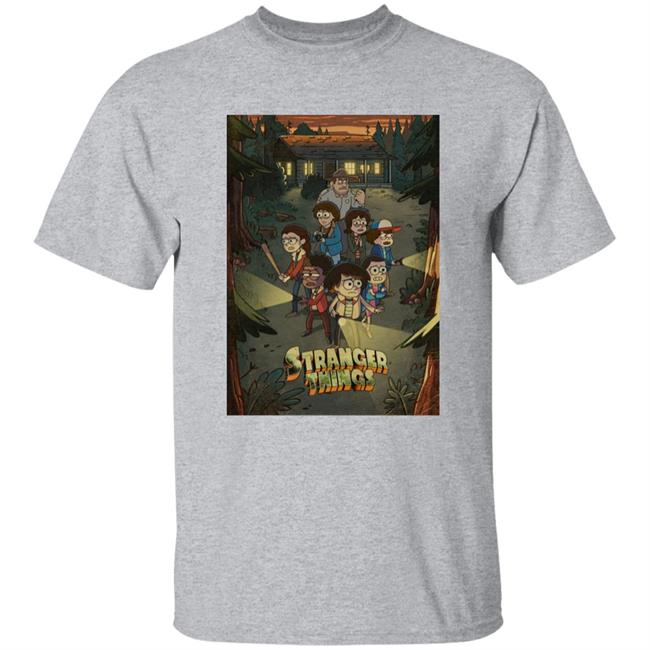 Stranger Things X Gravity Falls Shirt Stranger Things Brasil Maik Check