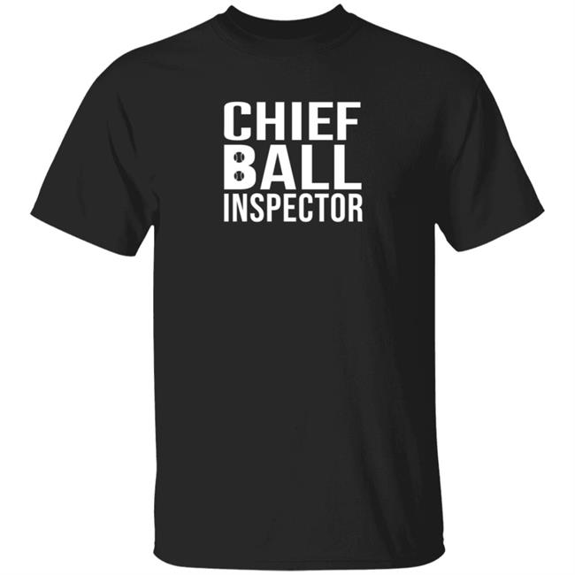 Momentum Merch Chief Ball Inspector T Shirt Rachel Luba