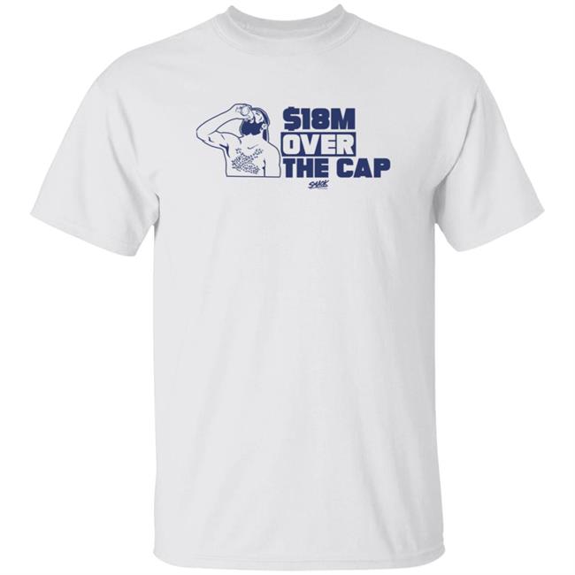 $18M ($18 Million) Over The Cap Hockey Shirt For Tampa Bay Fans Kucherov T shirt