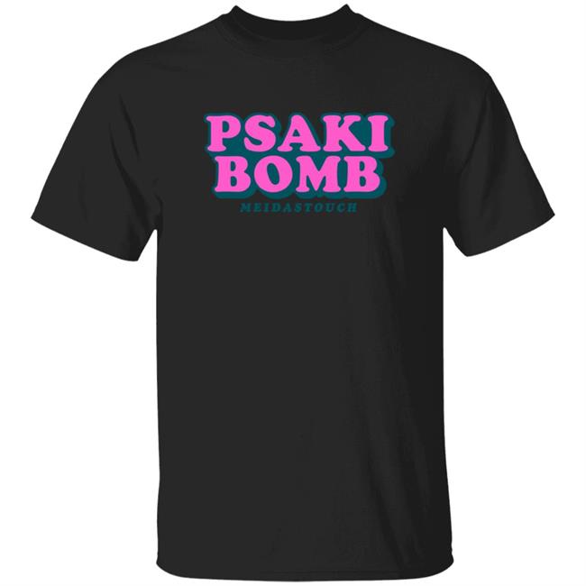 Meidastouch Merch Psaki Bomb Tee Shirt