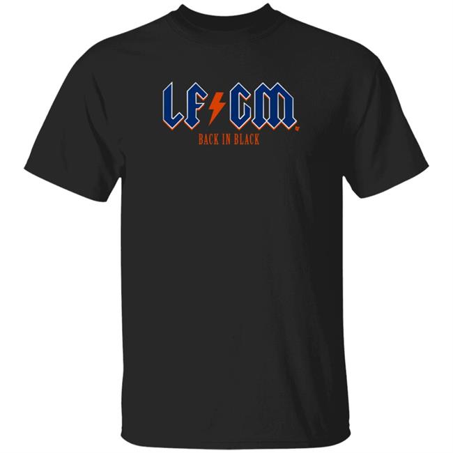 Breakingt Lfgm Back In Black T Shirt