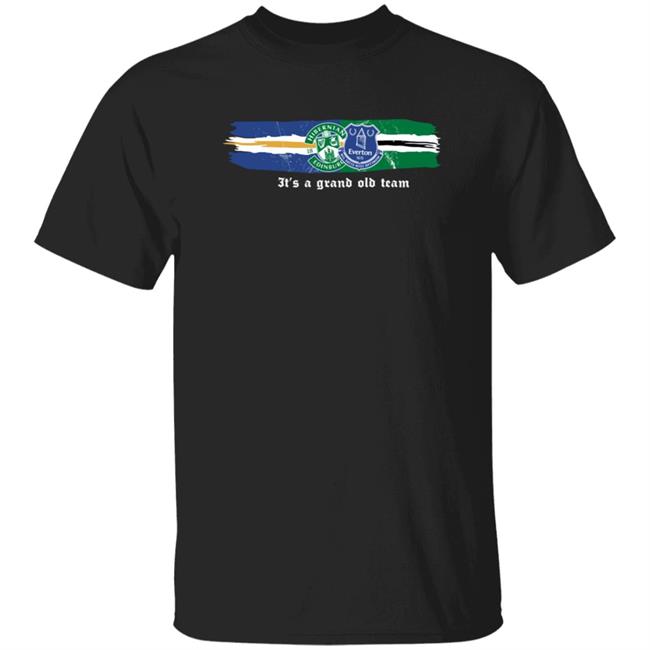 It's A Grand Old Team Shirt Hibernian Edinburgh Everton Logo T Shirt Toffhibee Mary