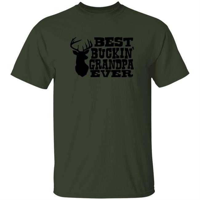 Best Buckin Grandpa Ever T Shirt Thiswear