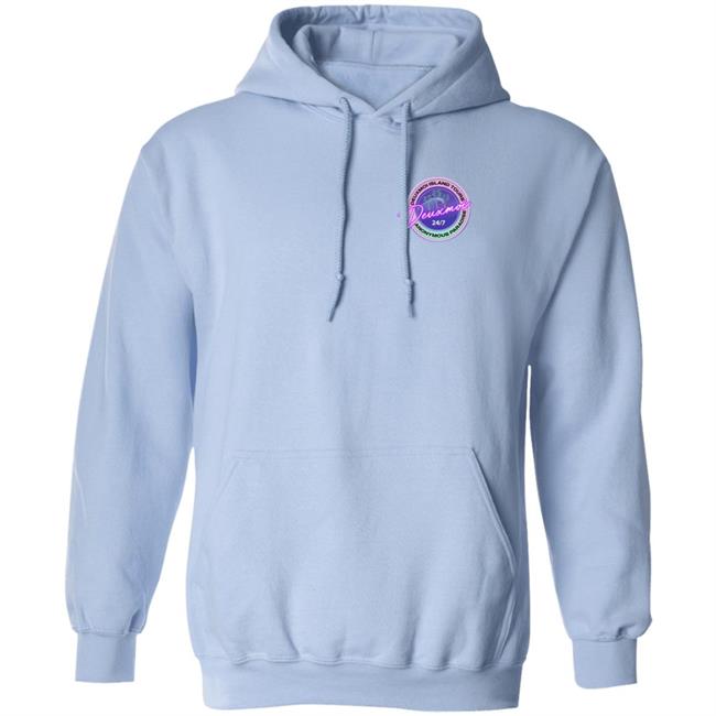 Deuxmoi Merch Le Deux Island Hoodie