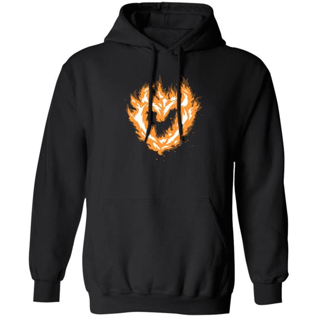Sapnap Merch Sapnap 4 Million Flame Heart Pullover Hoodie