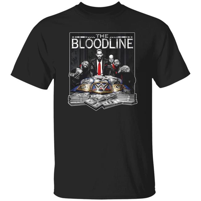 Wwe Merch The Bloodline We The Ones T Shirt