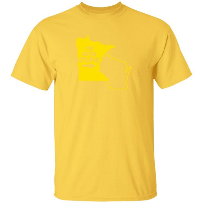 Duc - I'm With Stupid T Shirt Colleen