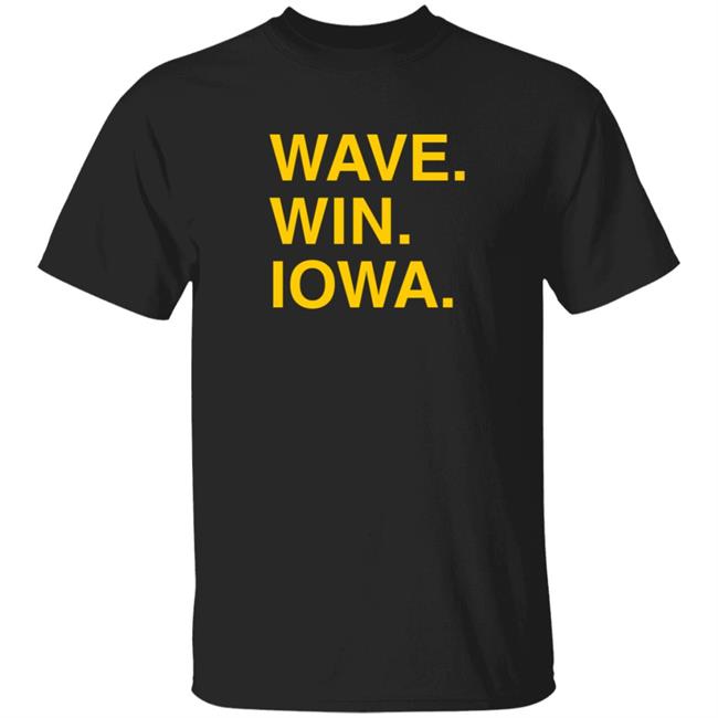 Obviousshirts Wave Win Iowa T Shirt Cody Hills