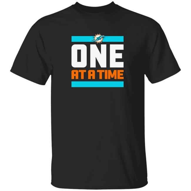 One At A Time Miami Dolphins T Shirt Christian Wilkins