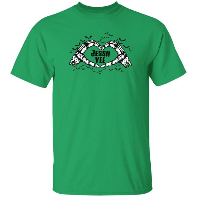 Jessii Vee Merch Jessii Vee Skeleton Love T Shirt