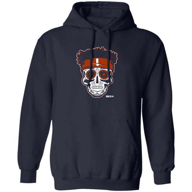 Justin Fields Sugar Skull T Shirt National Football League Players Association BreakingT Justin Fields Sugar Skull T Shirt National Football League Players Association BreakingT