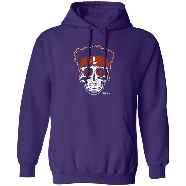Justin Fields Sugar Skull T Shirt National Football League Players Association BreakingT Justin Fields Sugar Skull T Shirt National Football League Players Association BreakingT