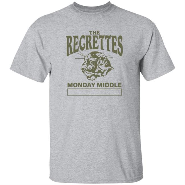 The Regrettes Merch Monday Middle Pe T Shirt The Regrettes Merch Monday Middle Pe T Shirt