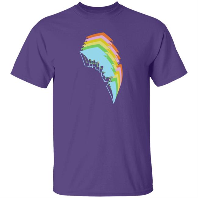 Jauz Merch Rainbow Bolt Shirt Heybitethis Jauz Merch Rainbow Bolt Shirt Heybitethis