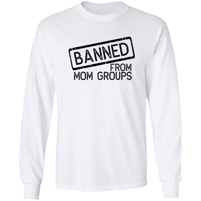 Still She Smiles Banned From Mom Group Hoodie Still She Smiles Banned From Mom Group Hoodie