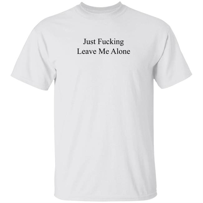 Billie Eilish Merch JFLMA T Shirt Just Fucking Leave Me Alone