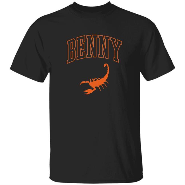 Benny The Butcher Store Merch Benny Scorpion Black Tee Braves Black Shirt