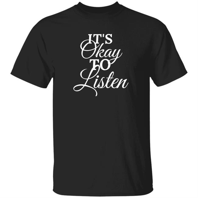 It's Okay To Listen Lewis Hamilton T Shirt