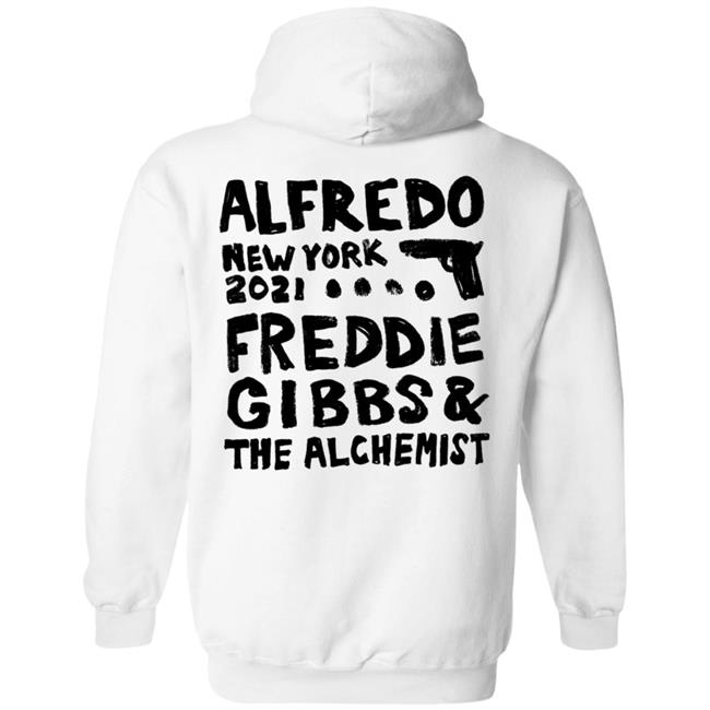 Freddie Gibbs Merch Alfredo Merch Alfredo's New York Tee Shirt Freddie Gibbs Merch Alfredo Merch Alfredo's New York Tee Shirt