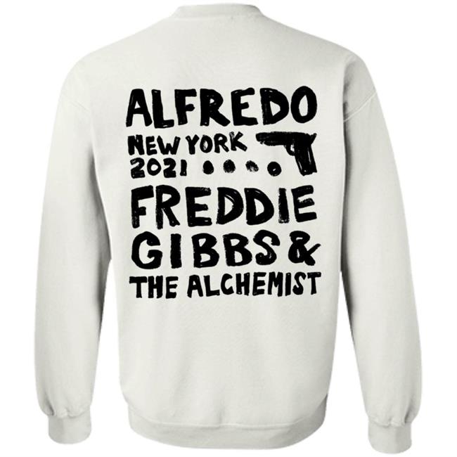 Freddie Gibbs Merch Alfredo Merch Alfredo's New York Tee Shirt Freddie Gibbs Merch Alfredo Merch Alfredo's New York Tee Shirt