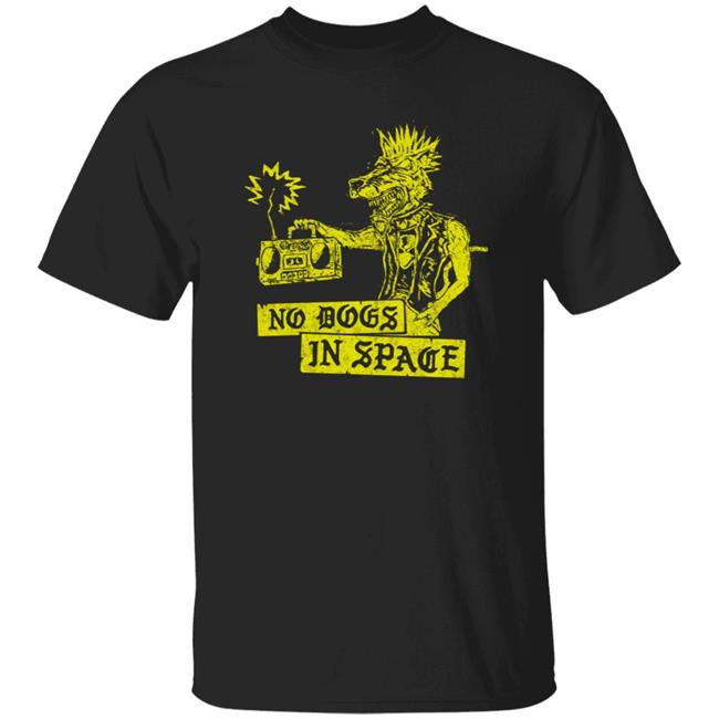 Last Podcast On The Left Merch Rabid Dog Tee Shirt No Dogs In Space