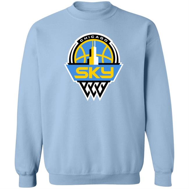Chicago Sky Merch Logo T Shirt Chicago Sky Merch Logo T Shirt