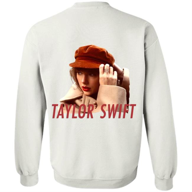 Taylorswift Merch Taylor Swift Red Taylor's Version Album Cover Hoodie Sweatshirt Taylorswift Merch Taylor Swift Red Taylor's Version Album Cover Hoodie Sweatshirt