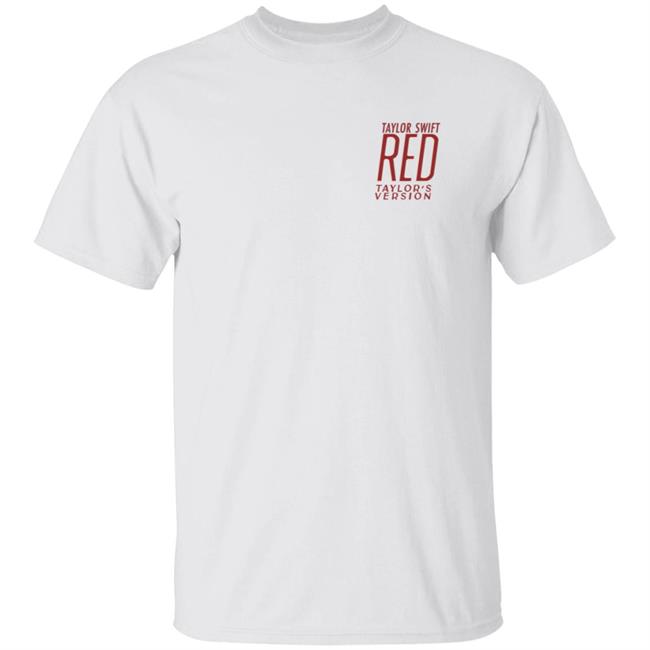 Taylorswift Merch Taylor Swift Red Taylor's Version Album Cover Hoodie Sweatshirt Taylorswift Merch Taylor Swift Red Taylor's Version Album Cover Hoodie Sweatshirt