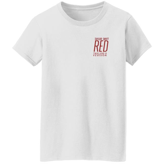 Taylorswift Merch Taylor Swift Red Taylor's Version Album Cover Hoodie Sweatshirt Taylorswift Merch Taylor Swift Red Taylor's Version Album Cover Hoodie Sweatshirt