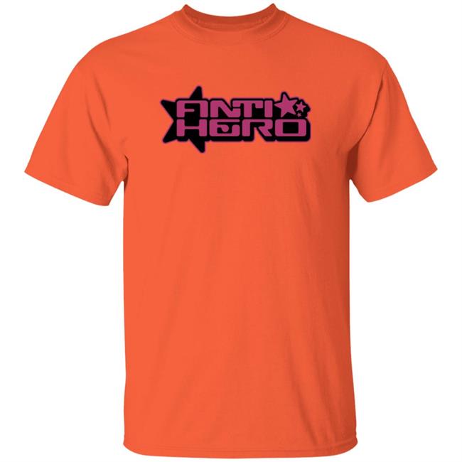 Convolk Merch Orange Anti-Hero Tee Shirt
