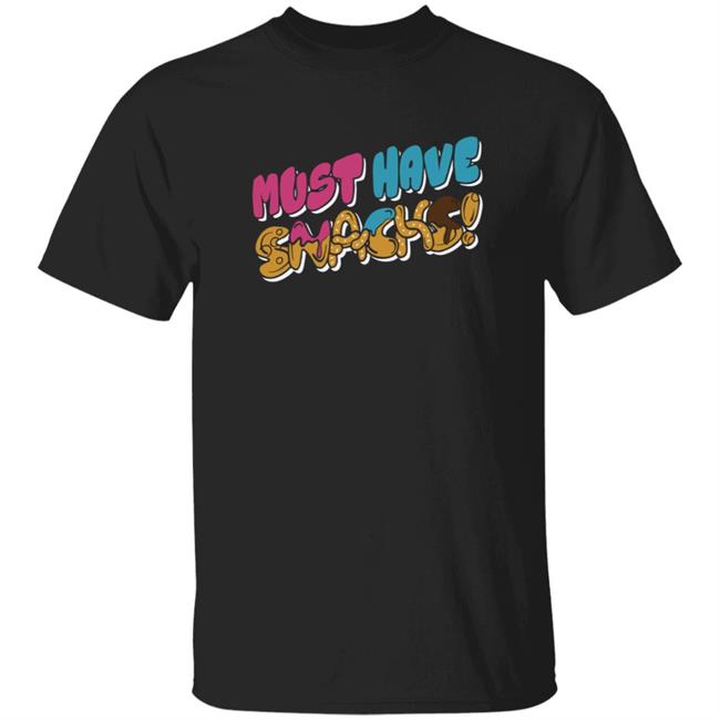 Bunker Branding Merch Jstu Shop Jstu Must Have Snacks 2.0 Shirt