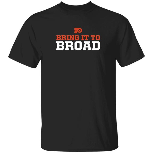 Cam Atkinson And Sean Couturier Philadelphia Flyers Bring It To Broad Tee Shirt Wfcphilly
