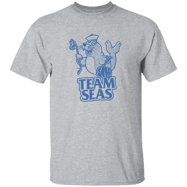Team Seas Merch Sea Lion Tee Shirt