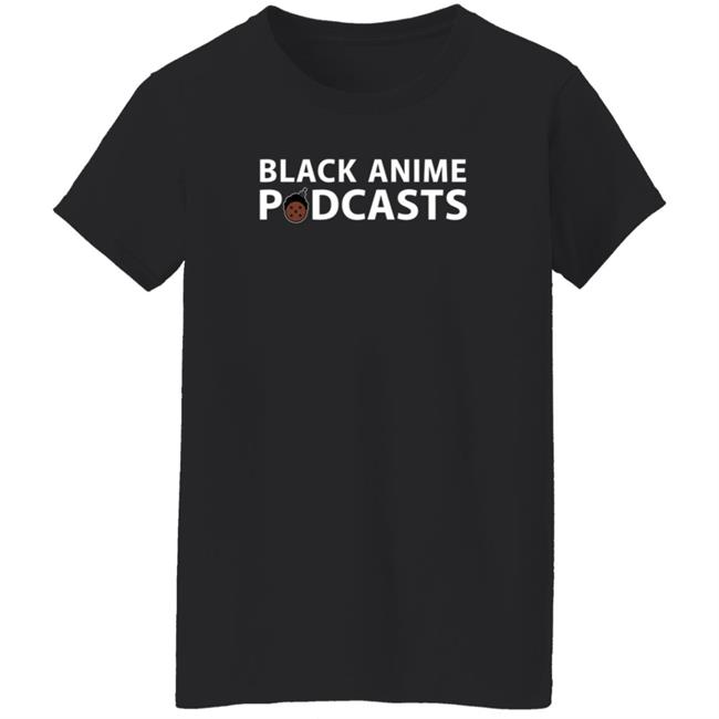 Black Anime Podcasts Merch Hoodie Black Anime Podcasts Merch Hoodie